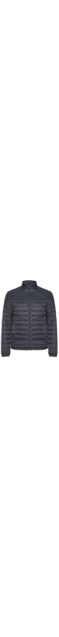Jaqueta Masculina Puffer Com Saquinho - Cinza