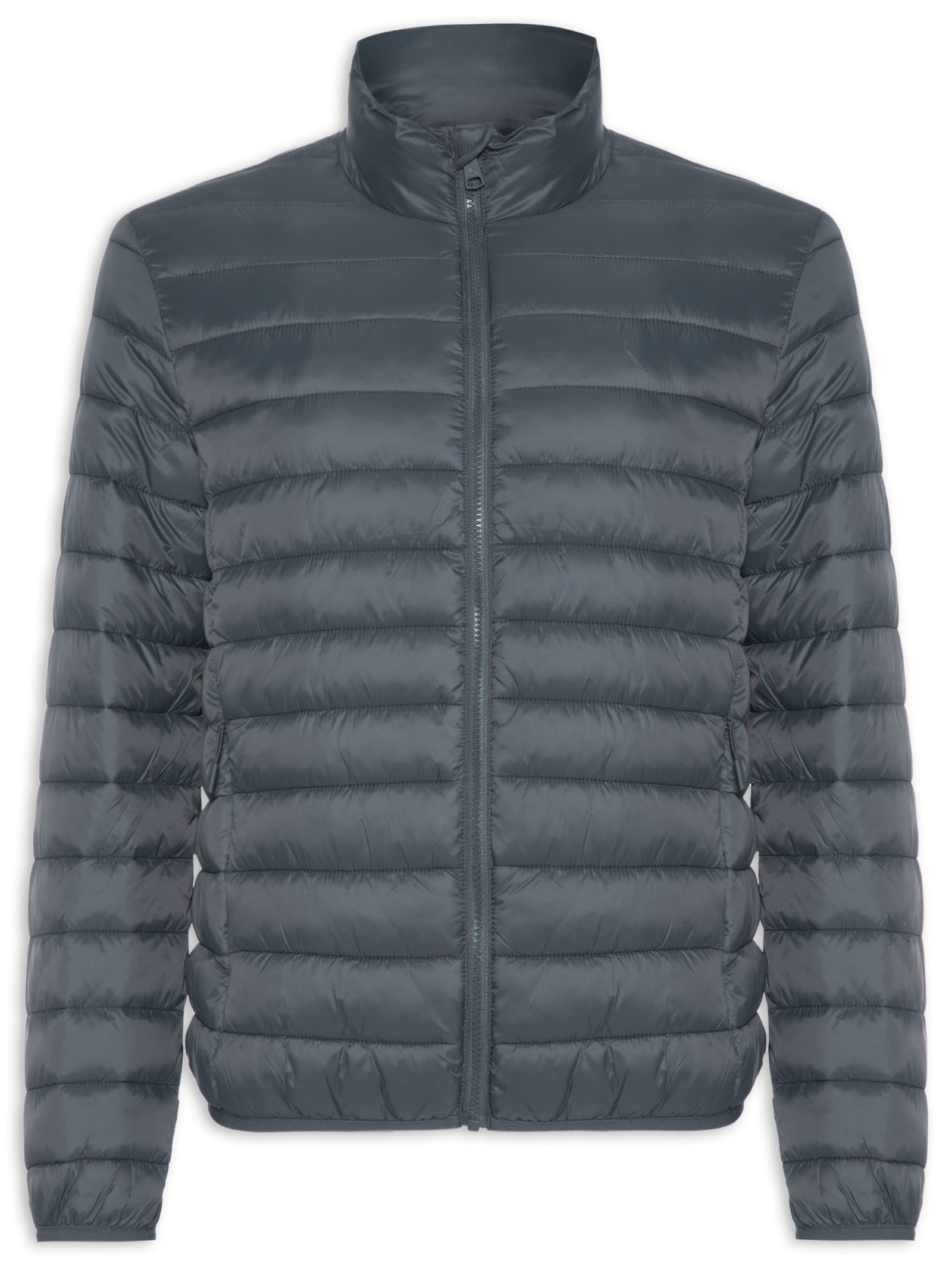 Jaqueta Masculina Puffer Downtown Cinza Reserva