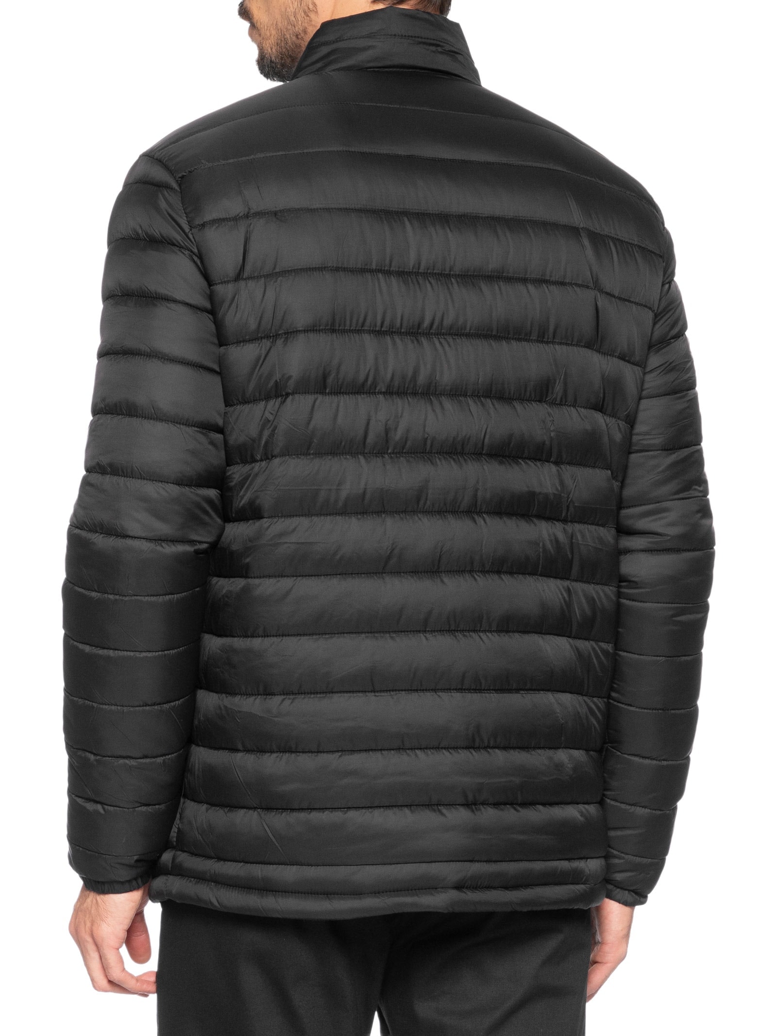 Jaqueta Masculina Puffer Dupla Face Azul '2 Essential