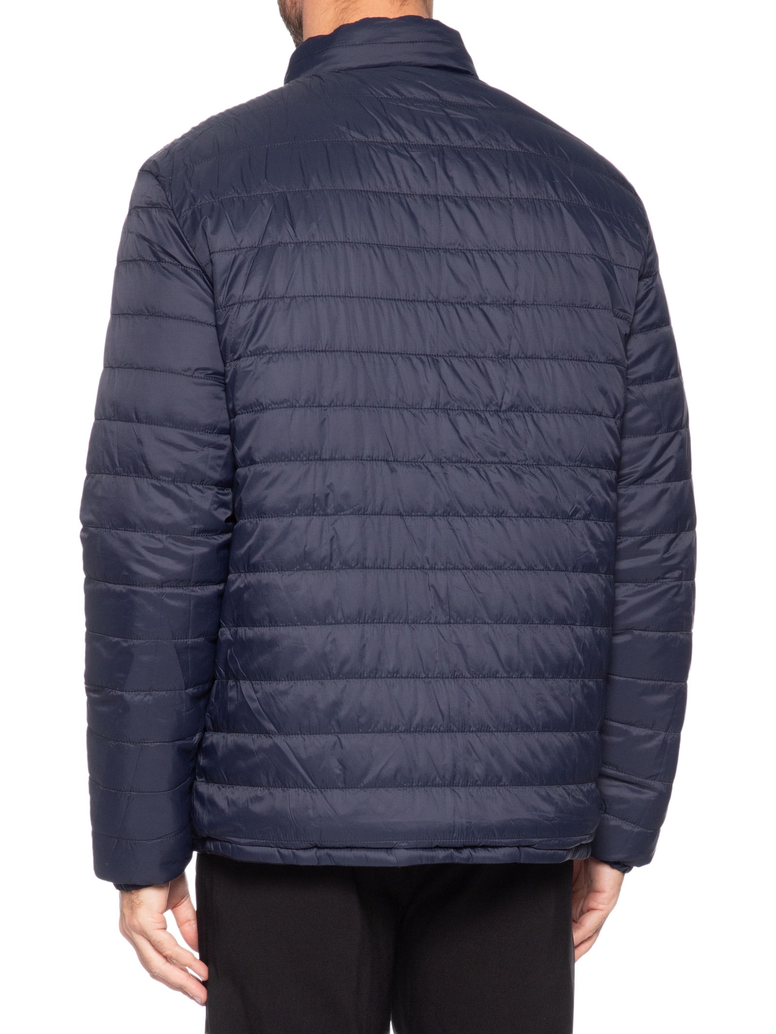 Jaqueta Masculina Puffer Dupla Face Azul '2 Essential