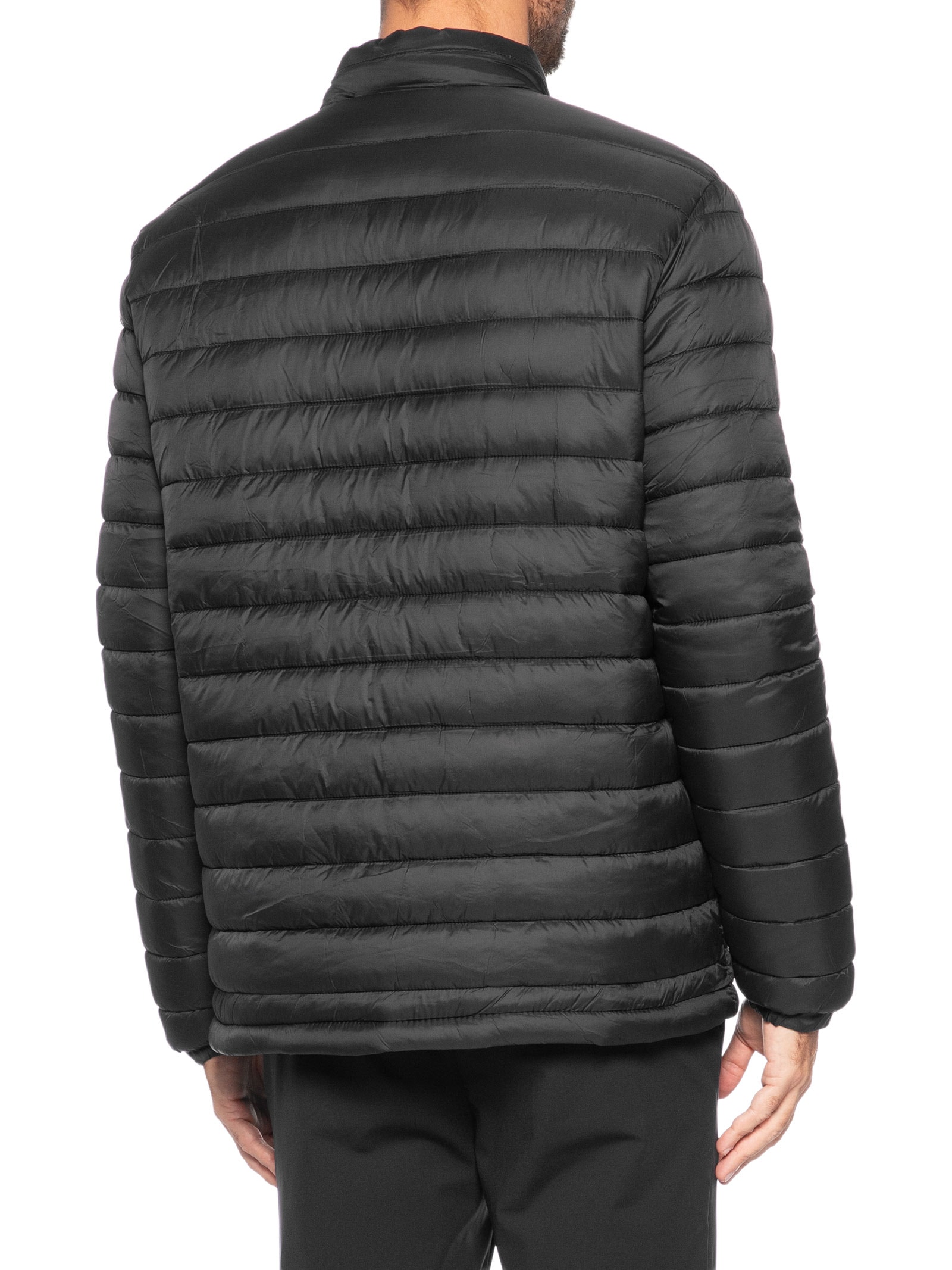 Jaqueta Masculina Puffer Dupla Face Cinza '2 Essential