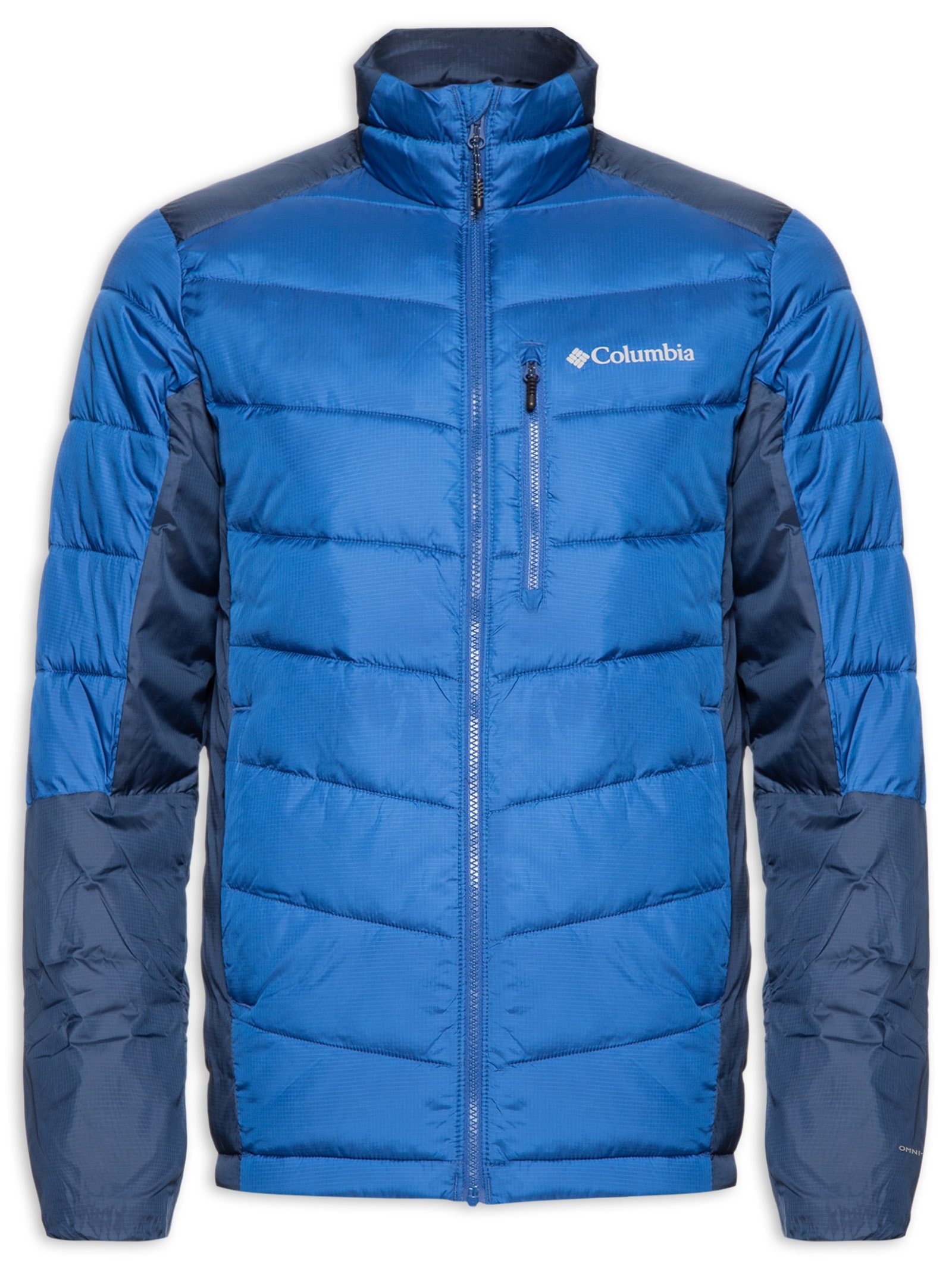 Jaqueta Masculina Puffer Labyrinth Loop Azul Columbia