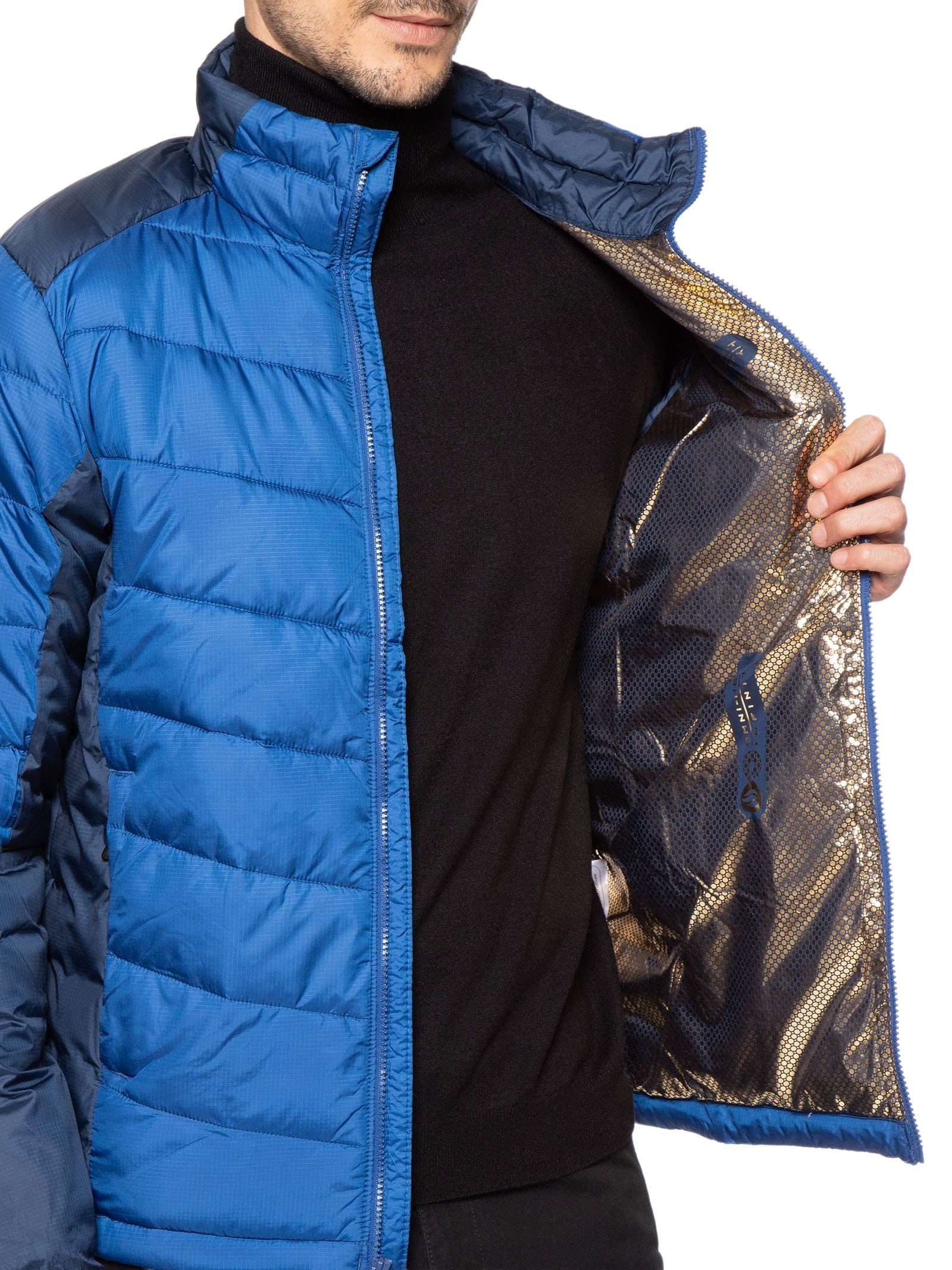 Jaqueta Masculina Puffer Labyrinth Loop™ Azul Columbia