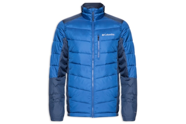 Jaqueta Masculina Puffer Labyrinth Loop™ - Azul