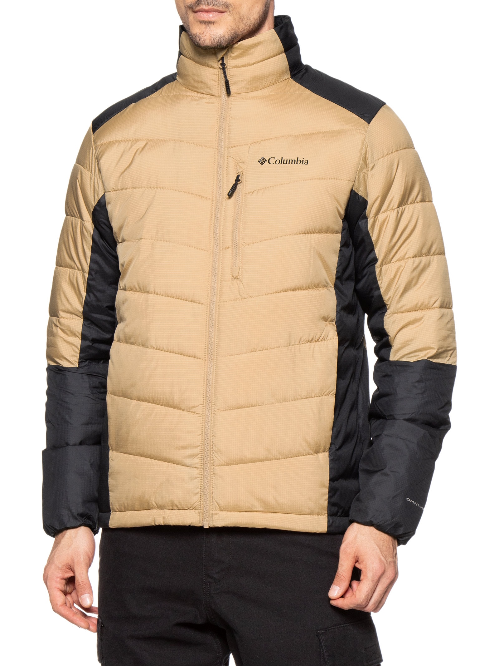 Jaqueta Masculina Puffer Labyrinth Loop™ Bege Columbia