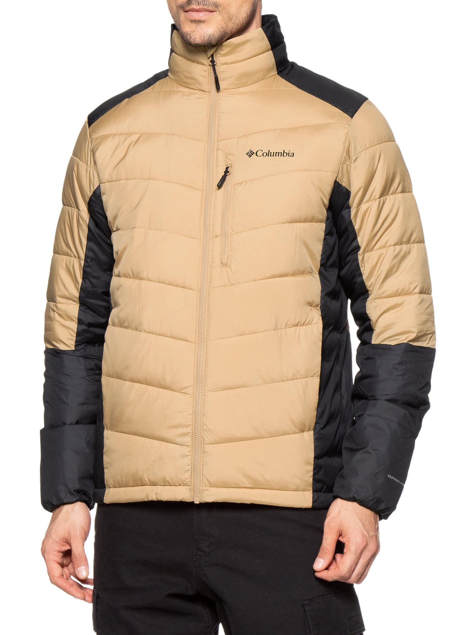 Jaqueta Masculina Puffer Labyrinth Loop™ - Bege - Columbia