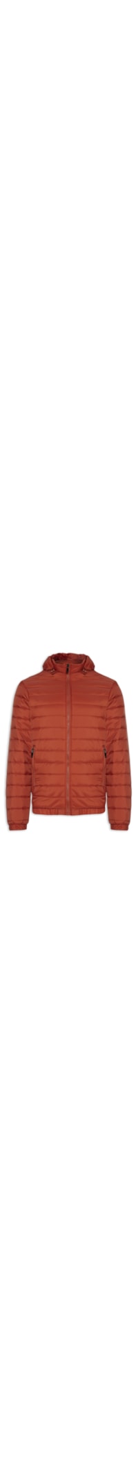 Jaqueta Masculina Puffer - Laranja