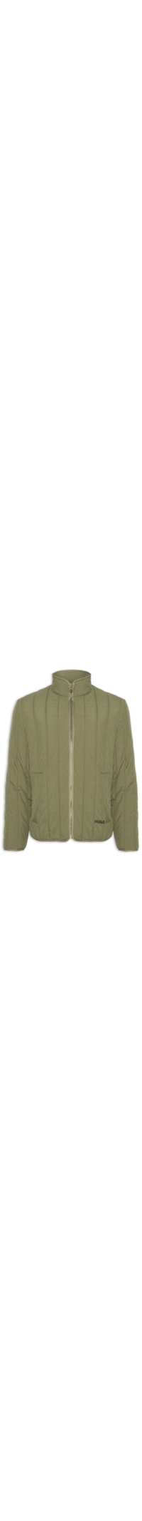 Jaqueta Masculina Puffer Logo Detail Brenoto - Verde