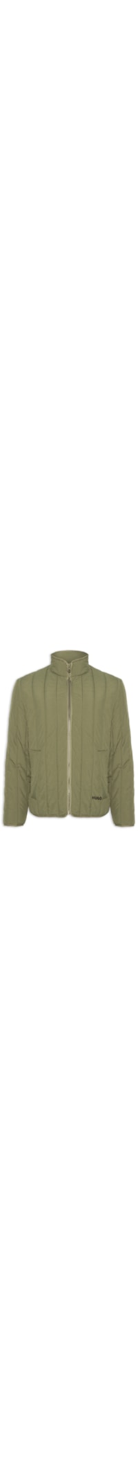 Jaqueta Masculina Puffer Logo Detail Brenoto - Verde