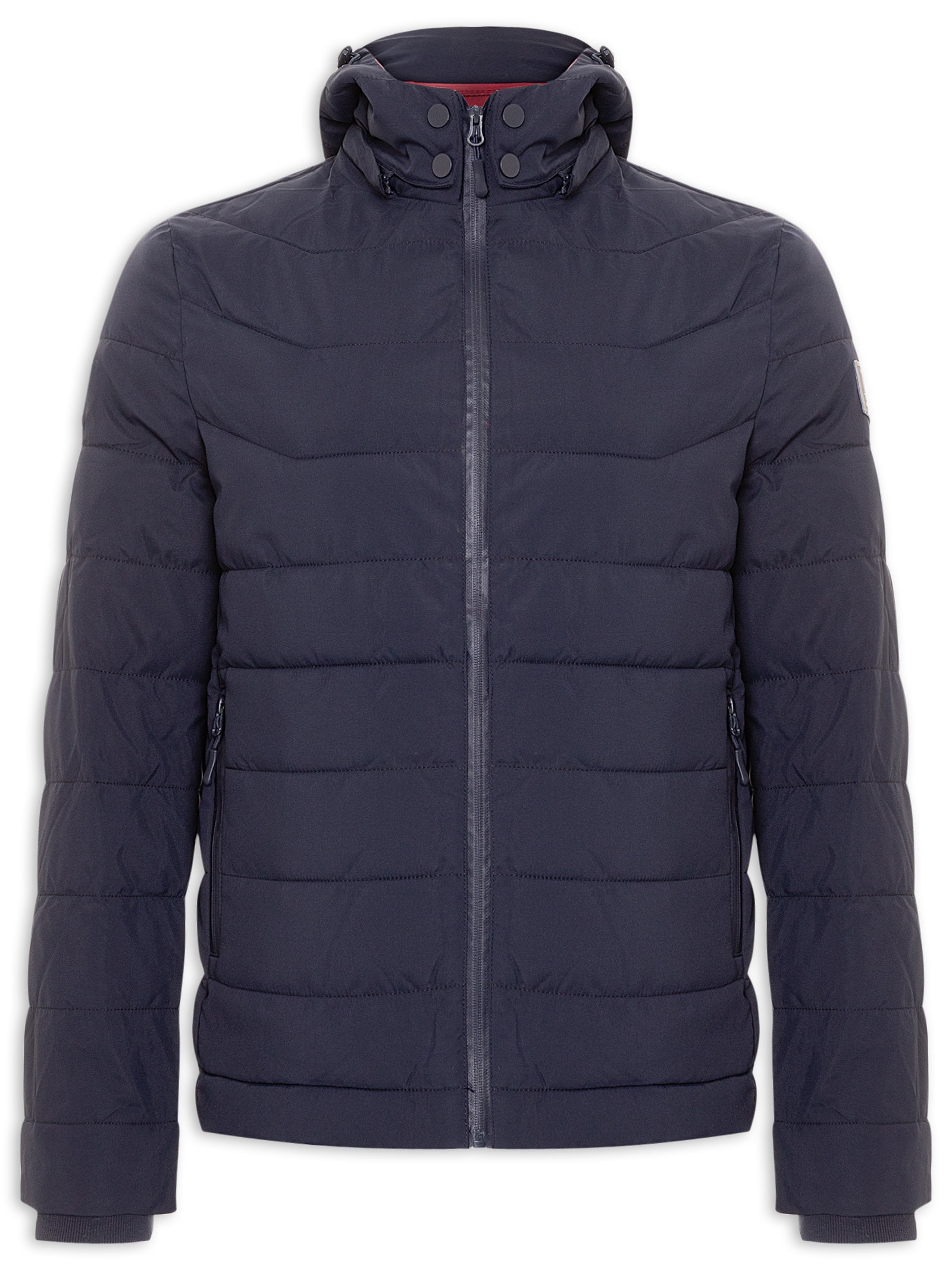 Jaqueta Masculina Puffer Londres Azul Pineapple