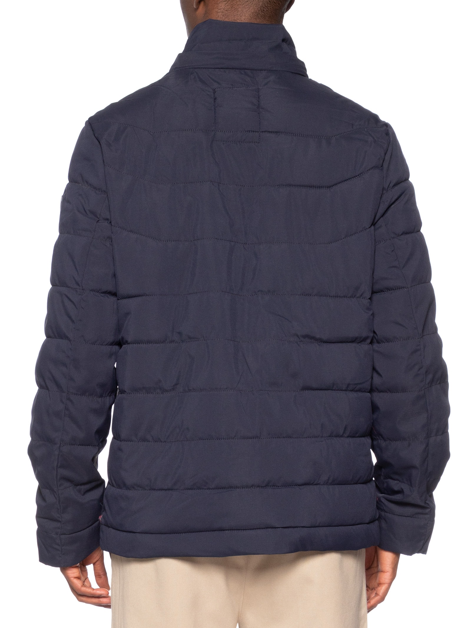 Jaqueta Masculina Puffer Londres Azul Pineapple