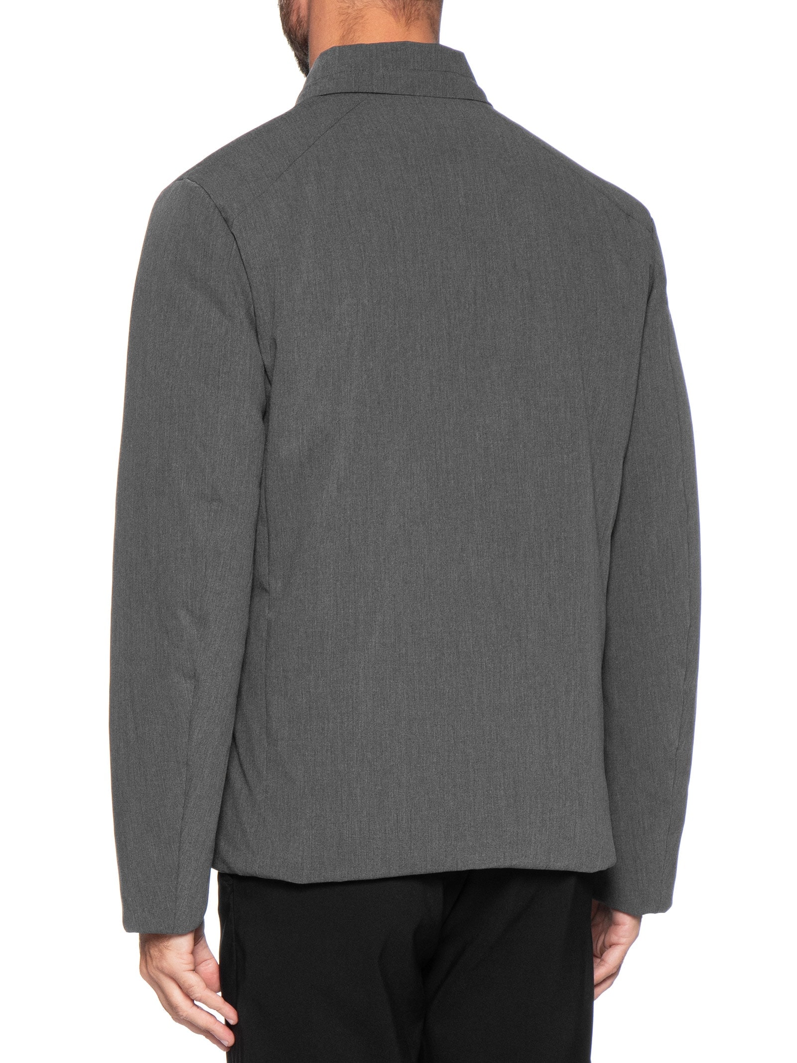Jaqueta Masculina Puffer Mescla Grafite Cinza Oficina Reserva