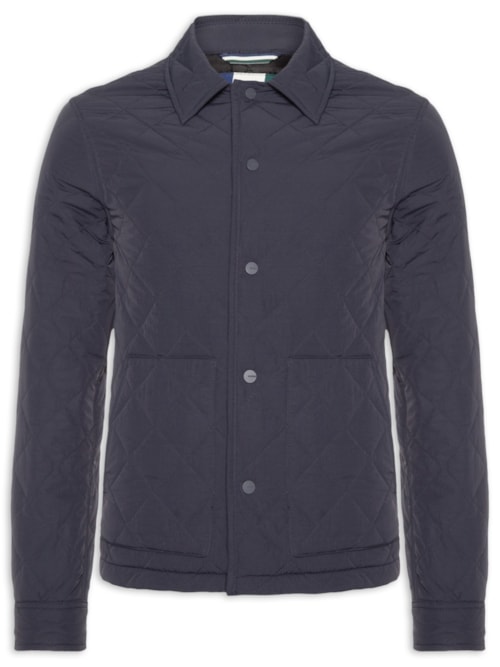Jaqueta Masculina Puffer Novo Matelasse - Azul