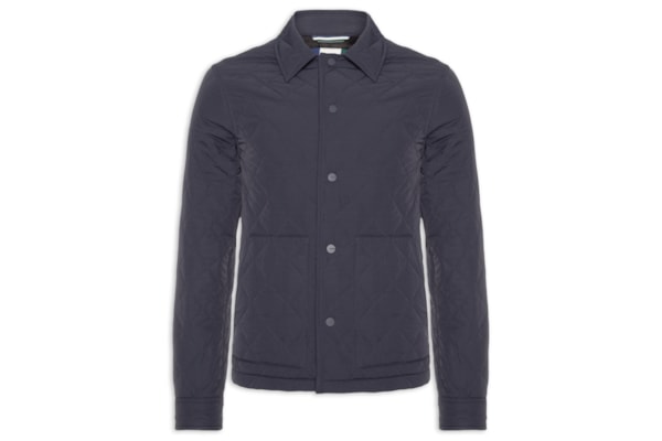 Jaqueta Masculina Puffer Novo Matelasse - Azul