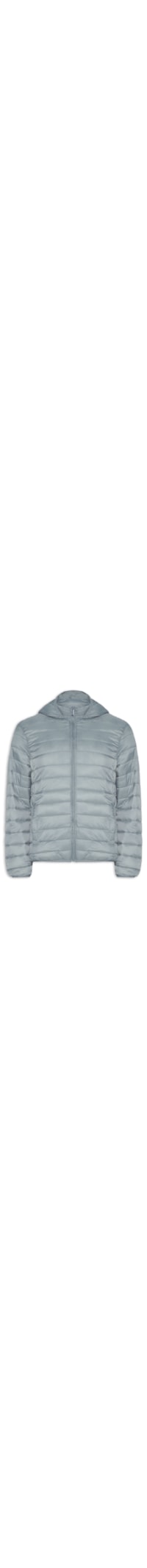 Jaqueta Masculina Puffer Nylon - Cinza