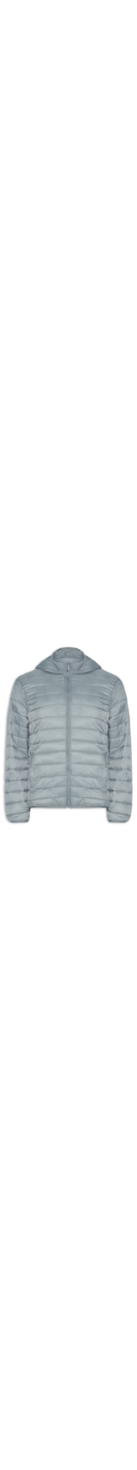 Jaqueta Masculina Puffer Nylon - Cinza