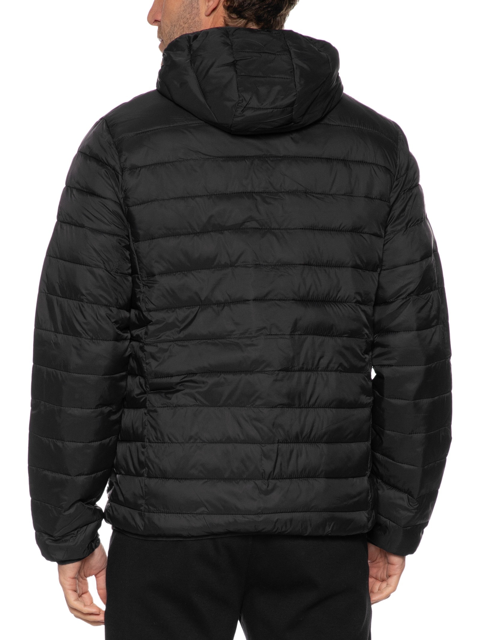Jaqueta Masculina Puffer Nylon Preto Basiq Men