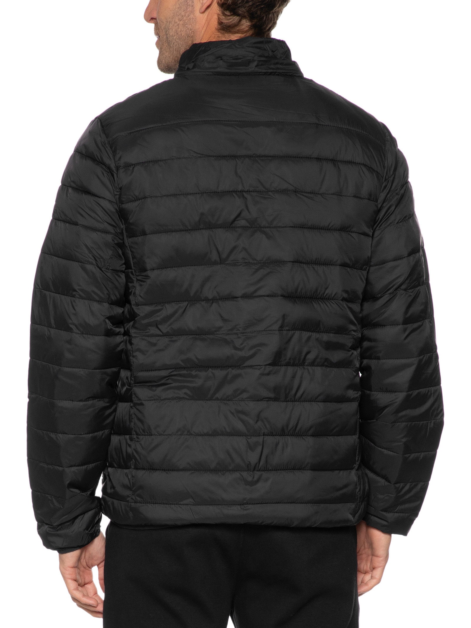 Jaqueta Masculina Puffer Nylon Preto Basiq Men