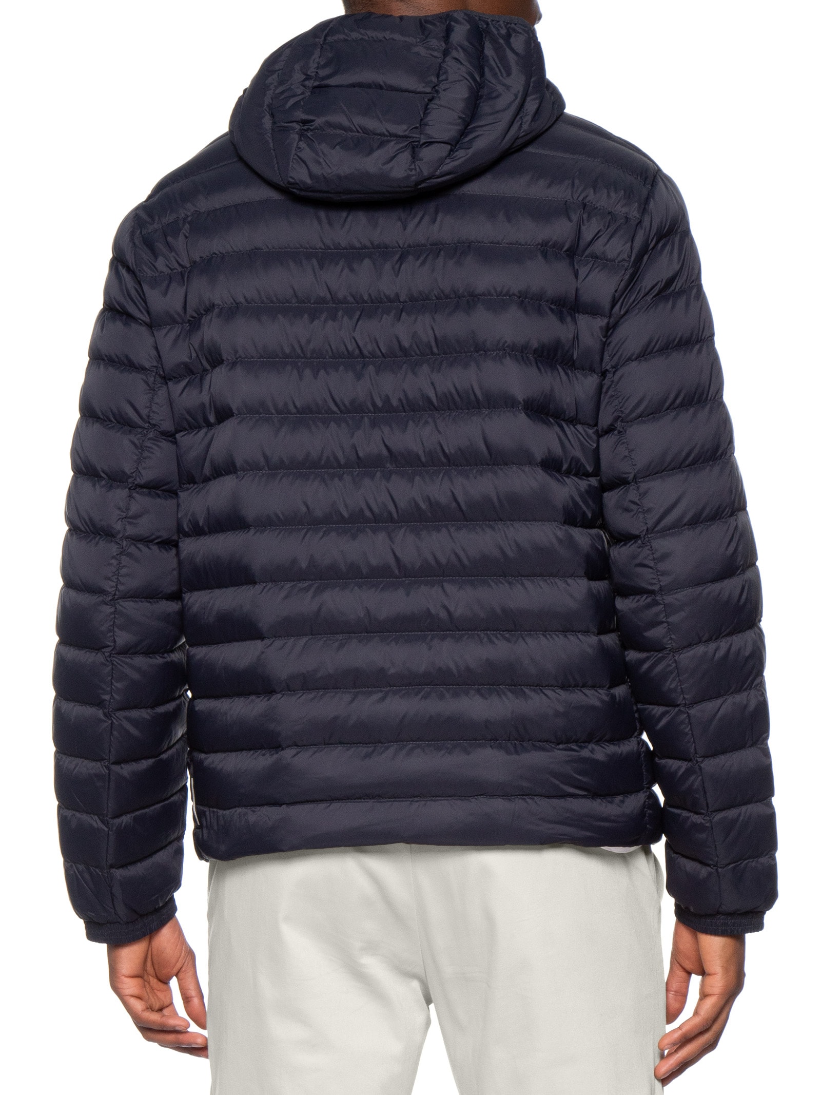 Jaqueta Masculina Puffer Piumino Com Capuz Azul Armani Exchange
