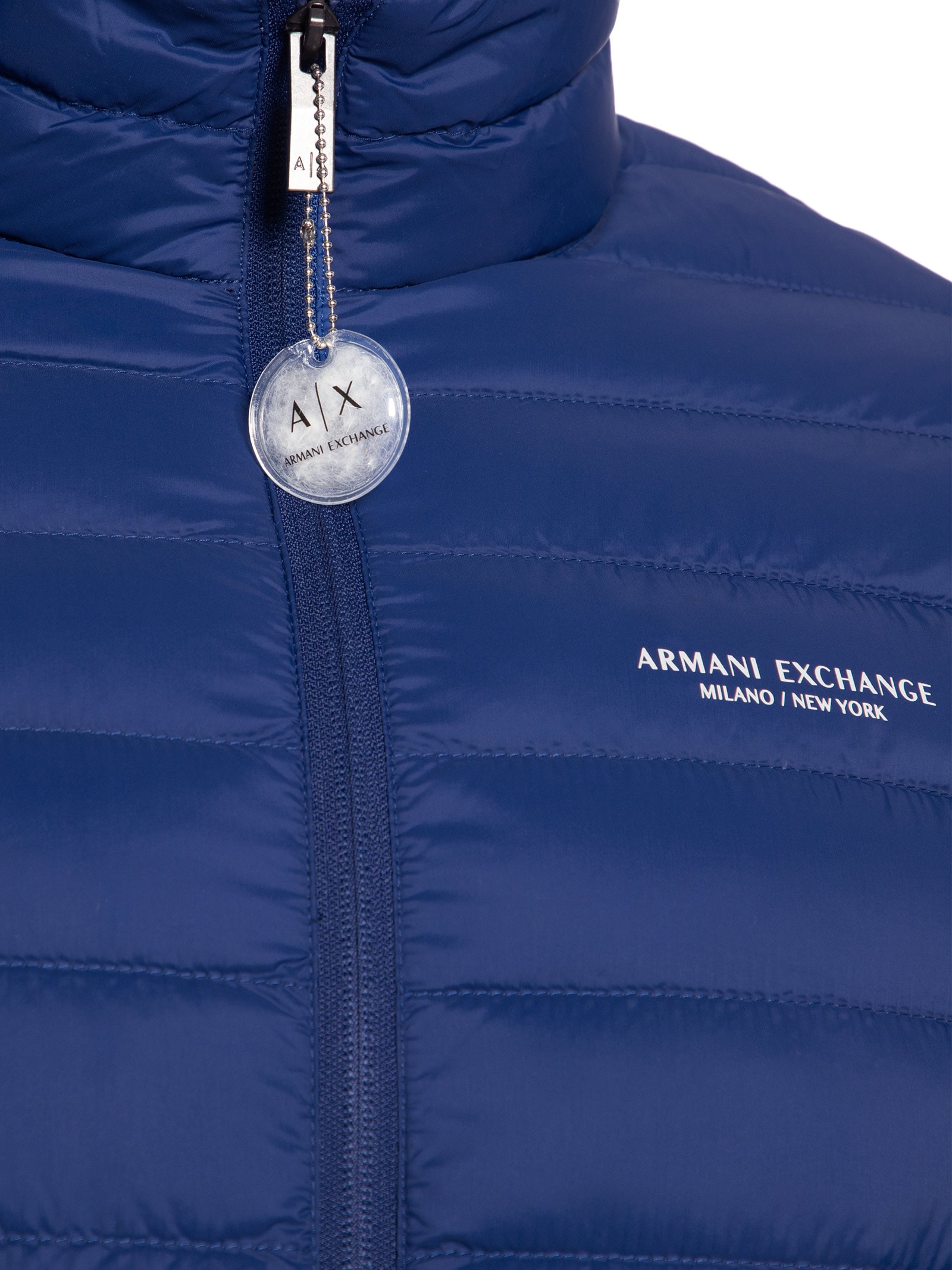 Jaqueta Masculina Puffer Piumino Down Jacket Azul Armani Exchange