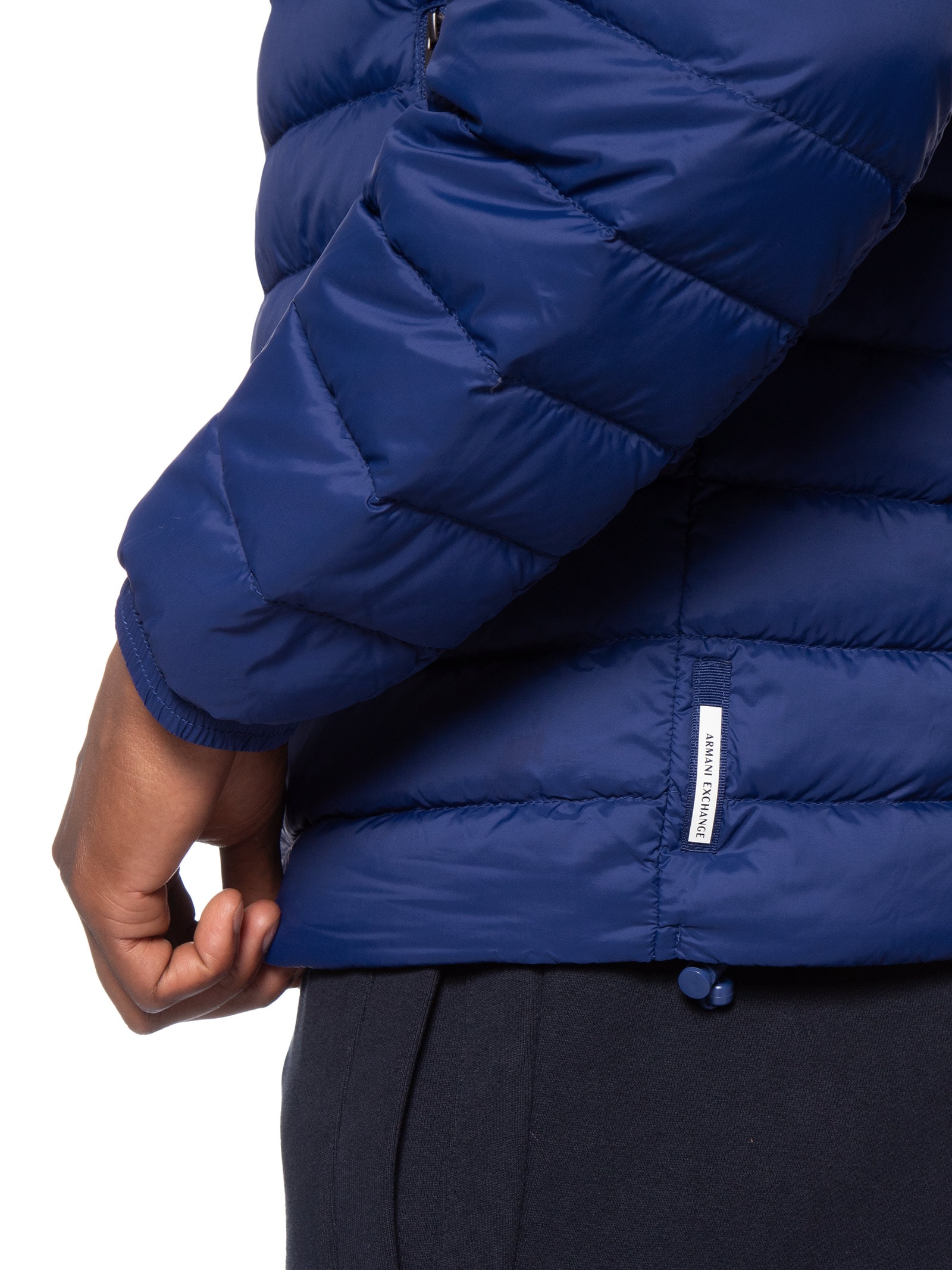 Jaqueta Masculina Puffer Piumino Down Jacket Azul Armani Exchange