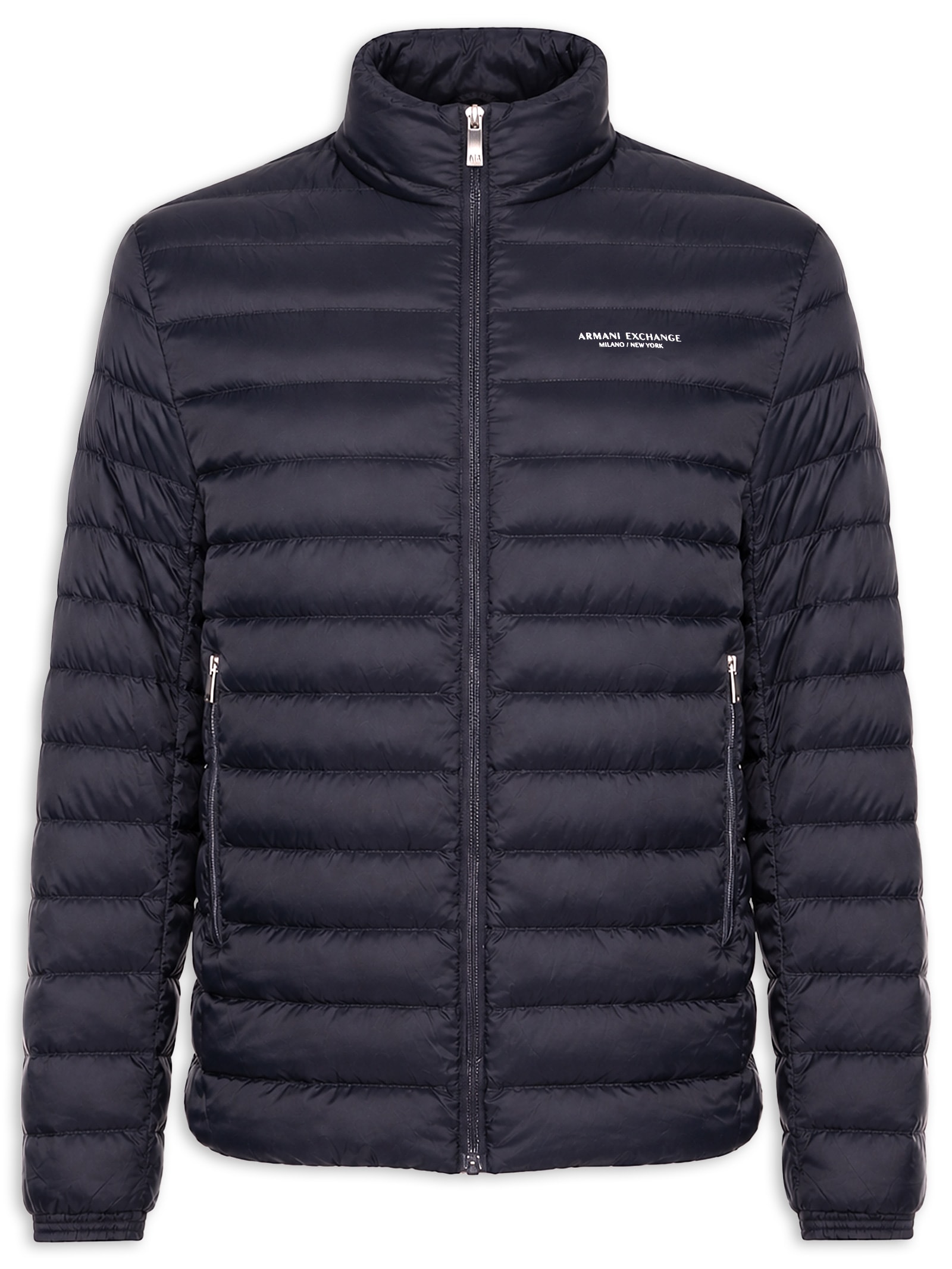 Jaqueta Masculina Puffer Piumino Down Jacket Azul Armani Exchange
