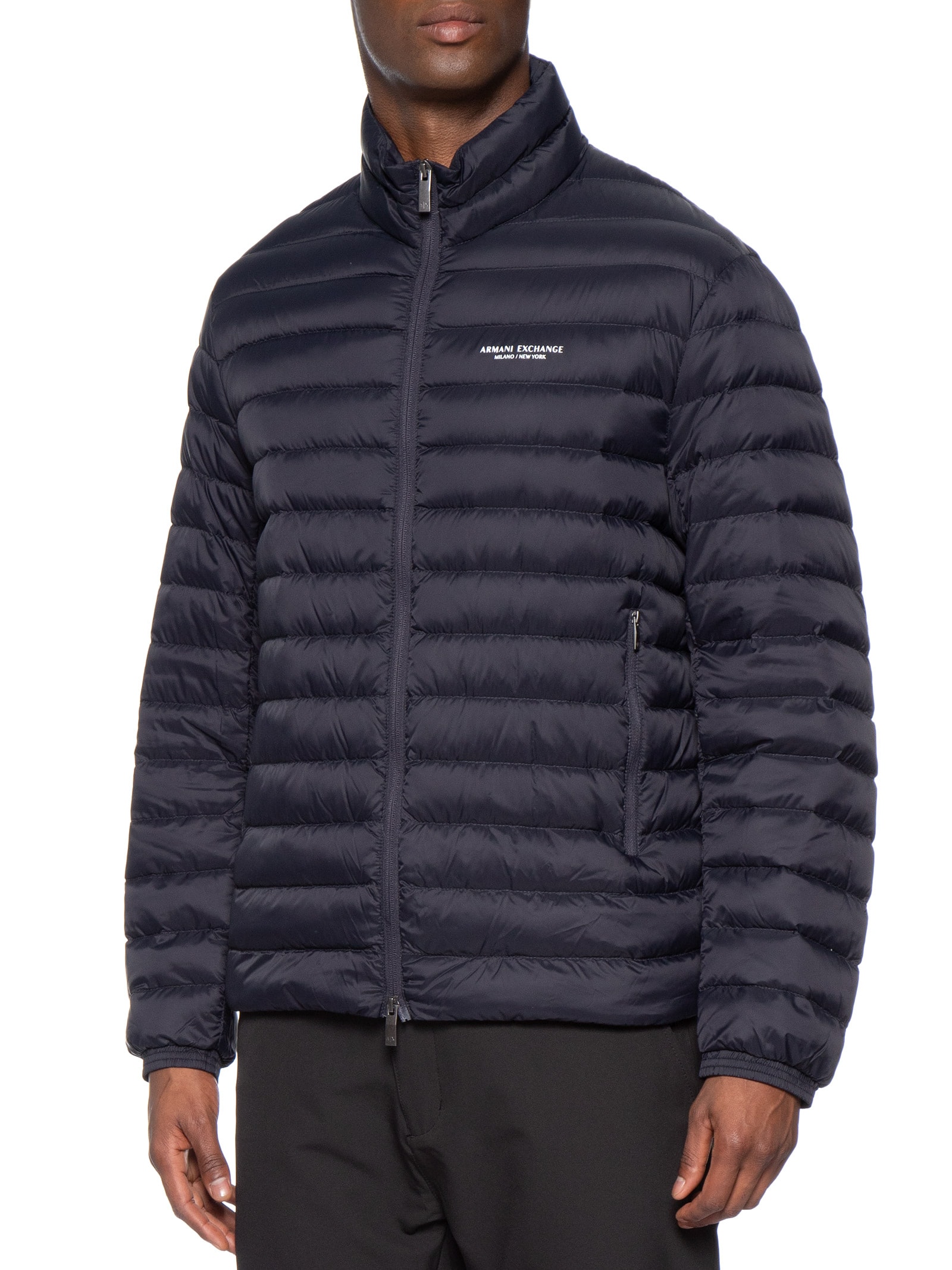 Jaqueta Masculina Puffer Piumino Down Jacket Azul Armani Exchange