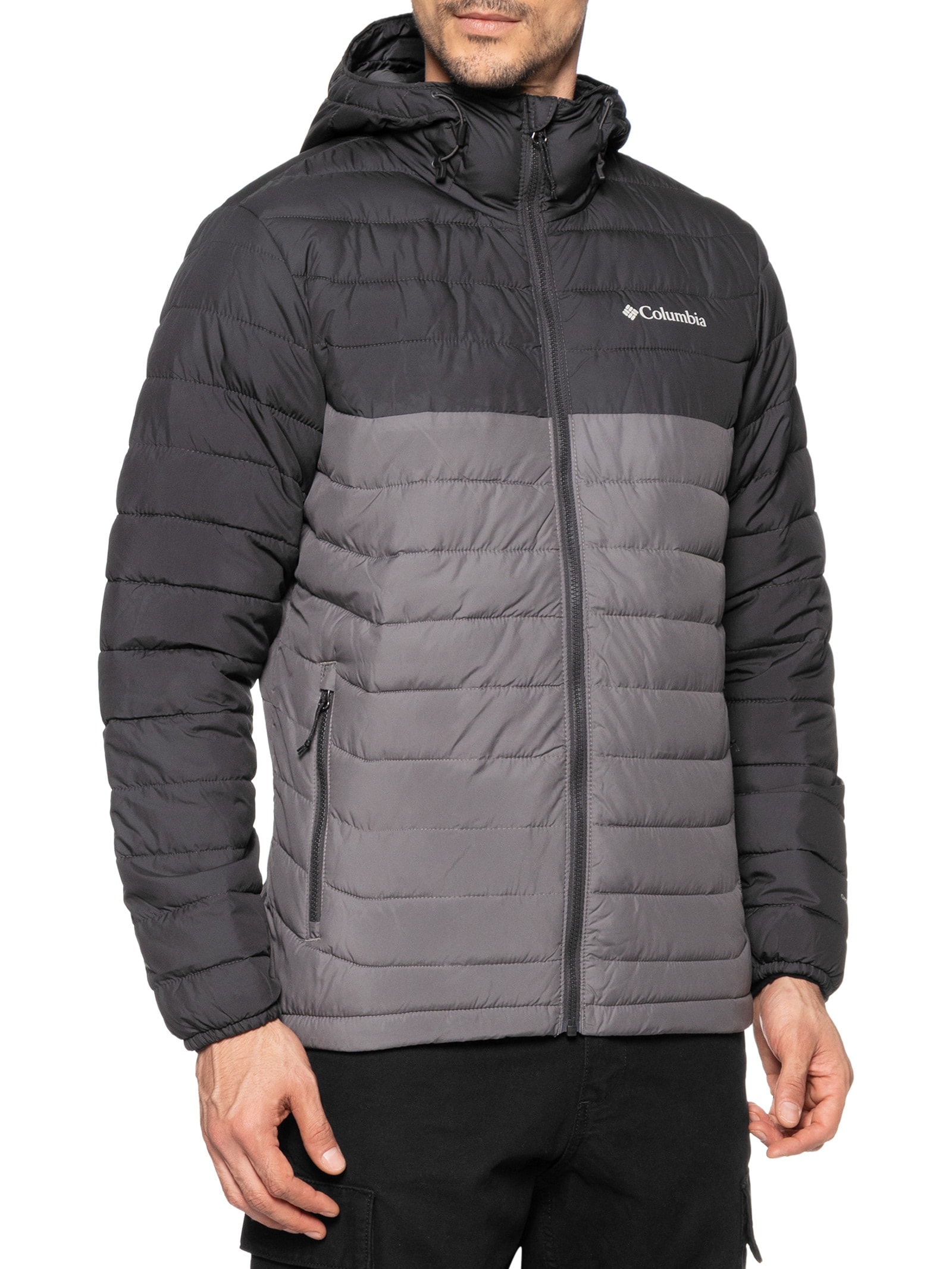 Jaqueta Masculina Puffer Powder Lite™ II Cinza Columbia