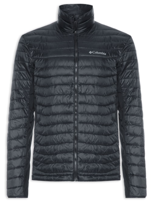 Jaqueta Masculina Puffer Powder Pass™ Hybrid - Preto