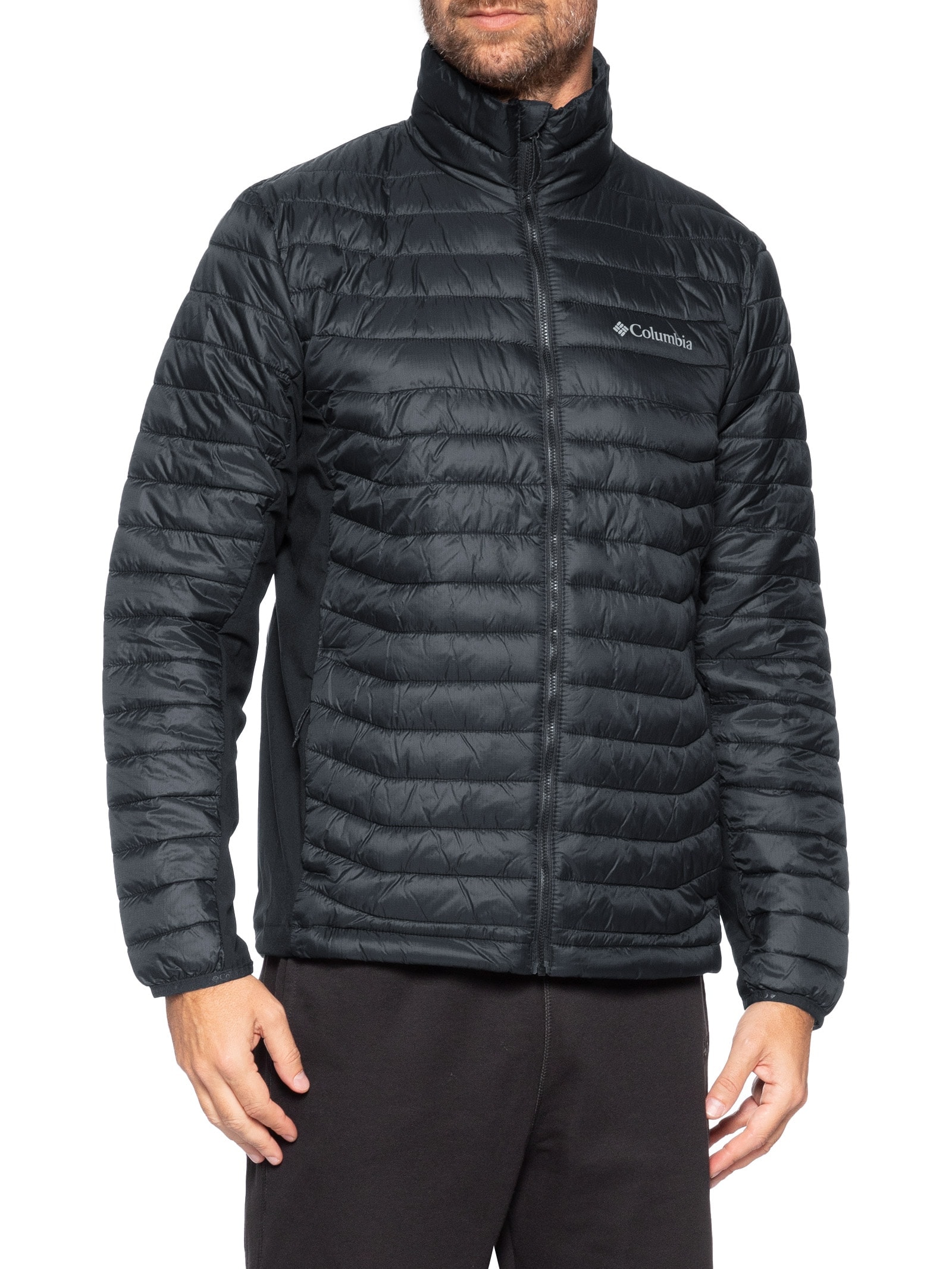 Jaqueta Masculina Puffer Powder Pass™ Hybrid Preto Columbia