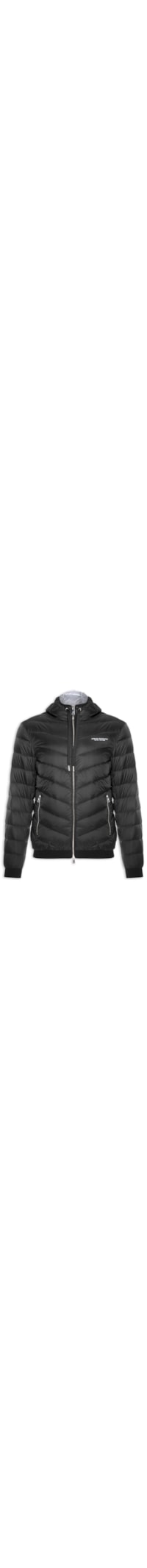 Jaqueta Masculina Puffer - Preta