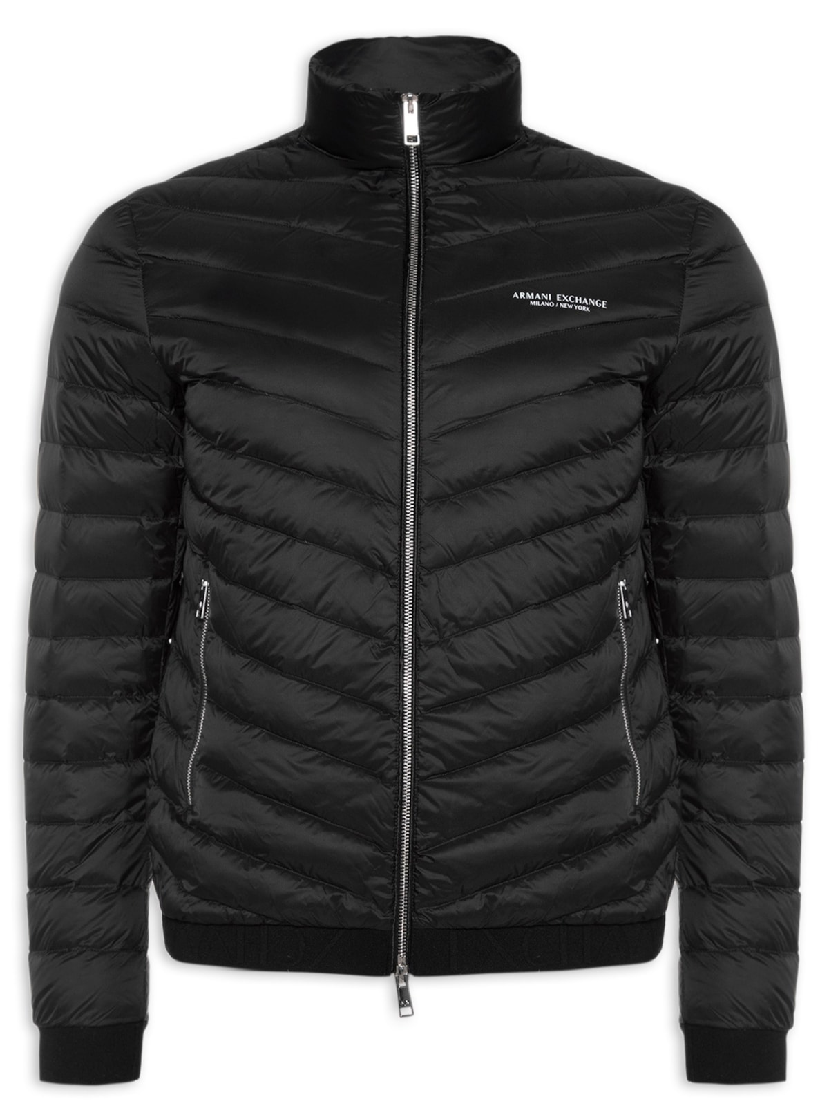 Vista 2 Jaqueta Masculina Puffer CINZA CINZA