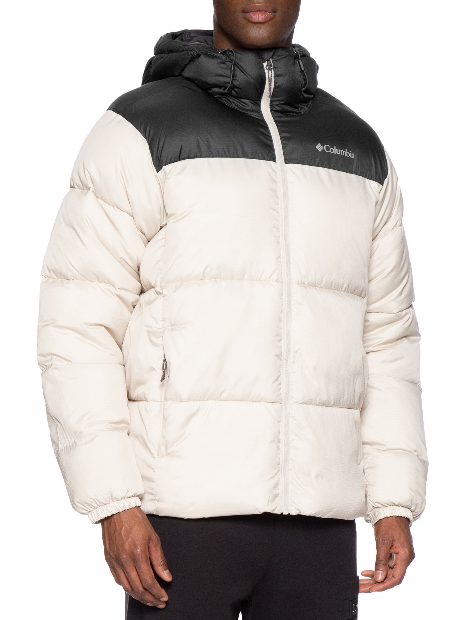 Jaqueta Masculina Puffer Puffect™ Hooded ll - Branco - Columbia