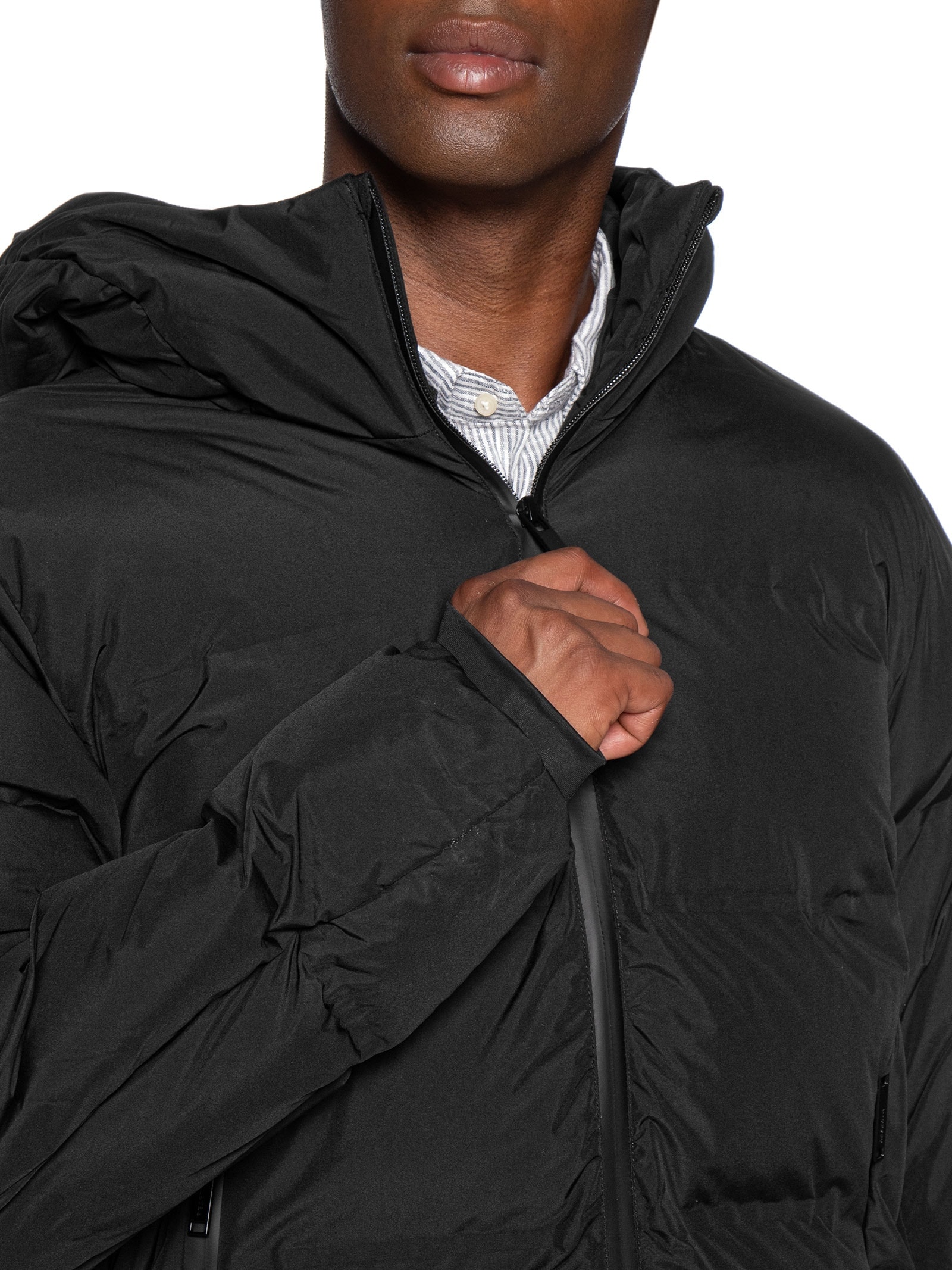 Jaqueta Masculina Puffer Selada Preto Reserva