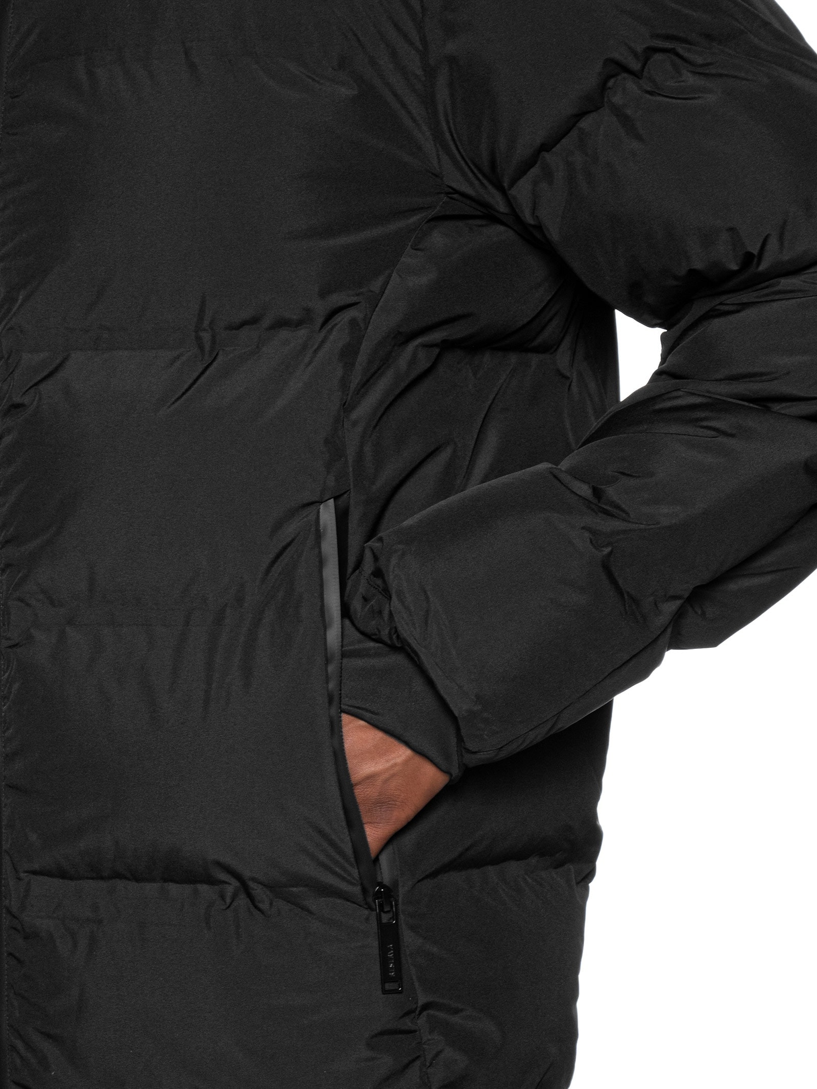 Jaqueta Masculina Puffer Selada Preto Reserva