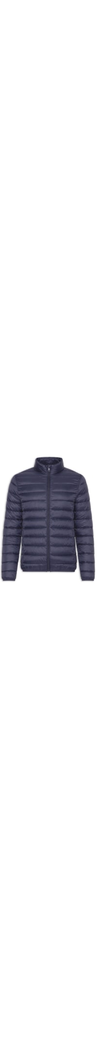 Jaqueta Masculina Puffer Sem Gorro - Azul