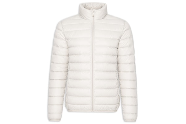 Jaqueta Masculina Puffer Sem Gorro - Bege