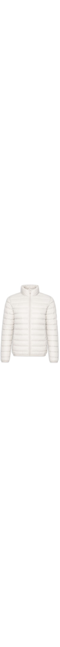 Jaqueta Masculina Puffer Sem Gorro - Bege