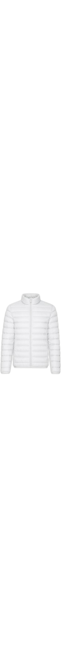 Jaqueta Masculina Puffer Sem Gorro - Cinza