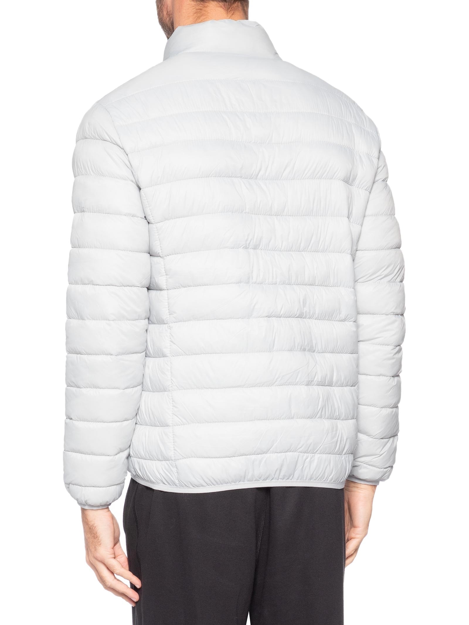Jaqueta Masculina Puffer Sem Gorro Cinza Basiq Men