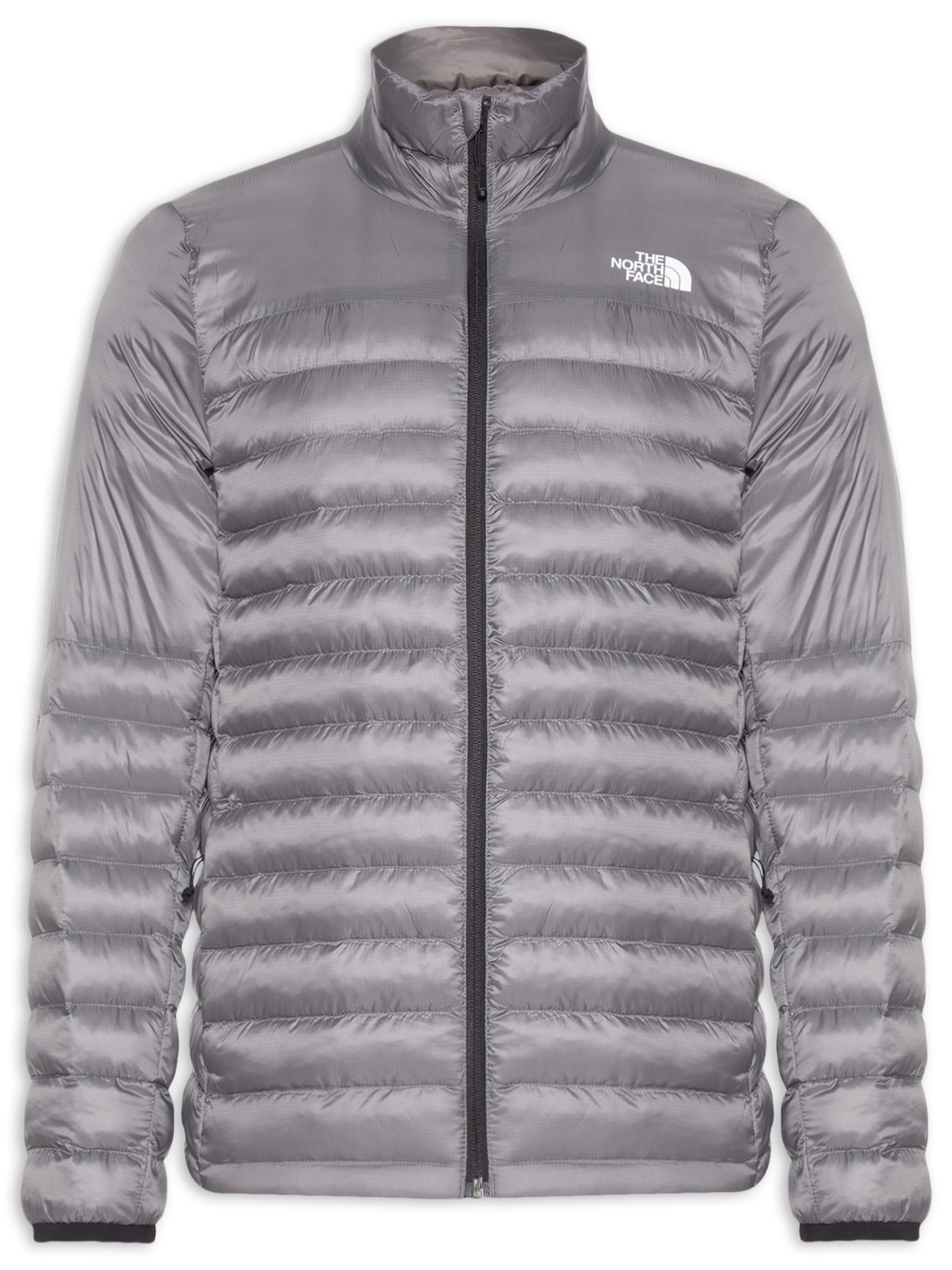 The North Face - Jaqueta Masculina Puffer Terra Peak - Cinza
