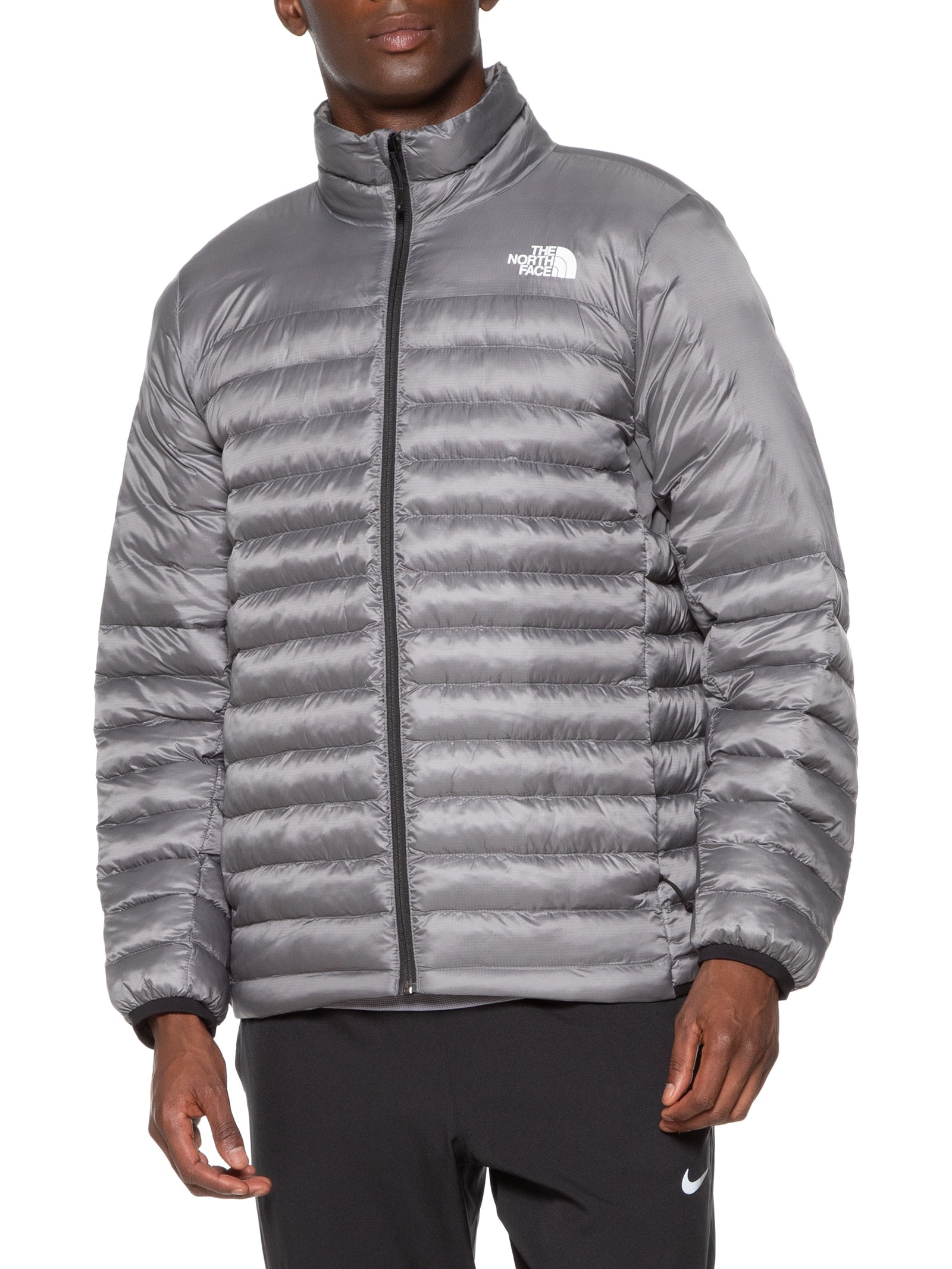 The North Face - Jaqueta Masculina Puffer Terra Peak - Cinza