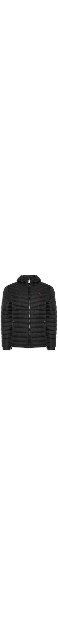 Jaqueta Masculina Puffer Upton Red Bird - Preto