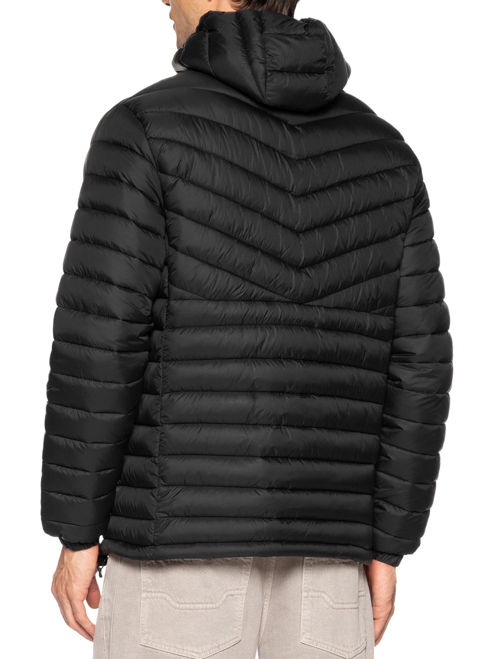 Jaqueta Masculina Puffer Upton Red Bird Preto Reserva