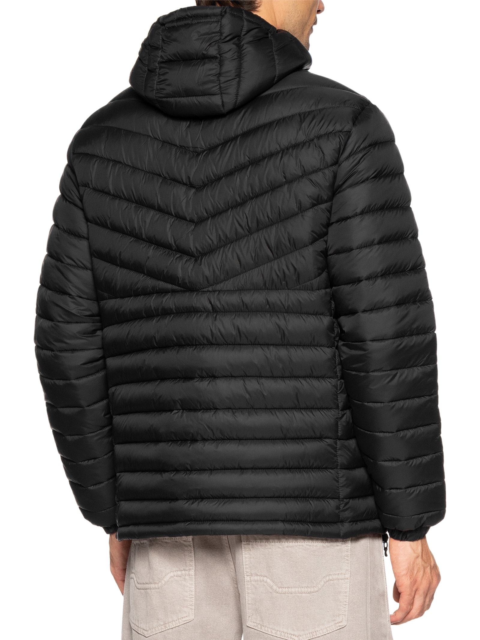 Jaqueta Masculina Puffer Upton Red Bird Preto Reserva