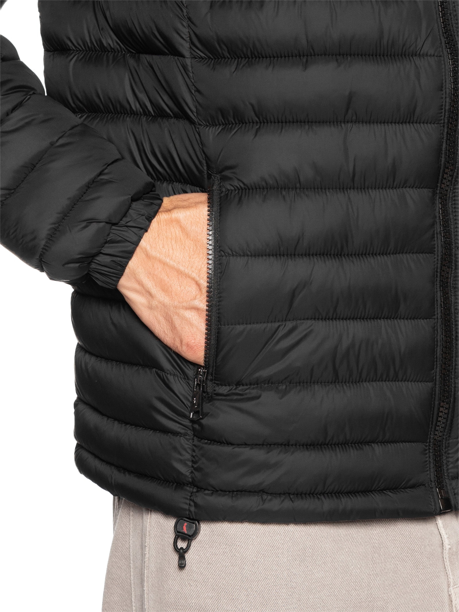 Jaqueta Masculina Puffer Upton Red Bird Preto Reserva