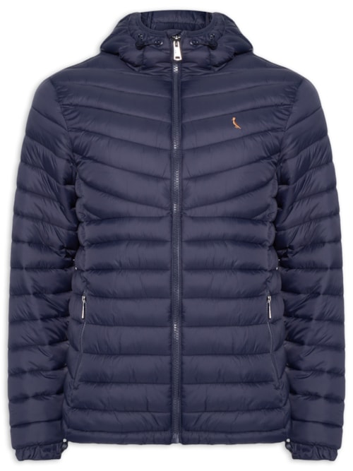 Jaqueta Masculina Puffer Uptown Color Bird – Azul