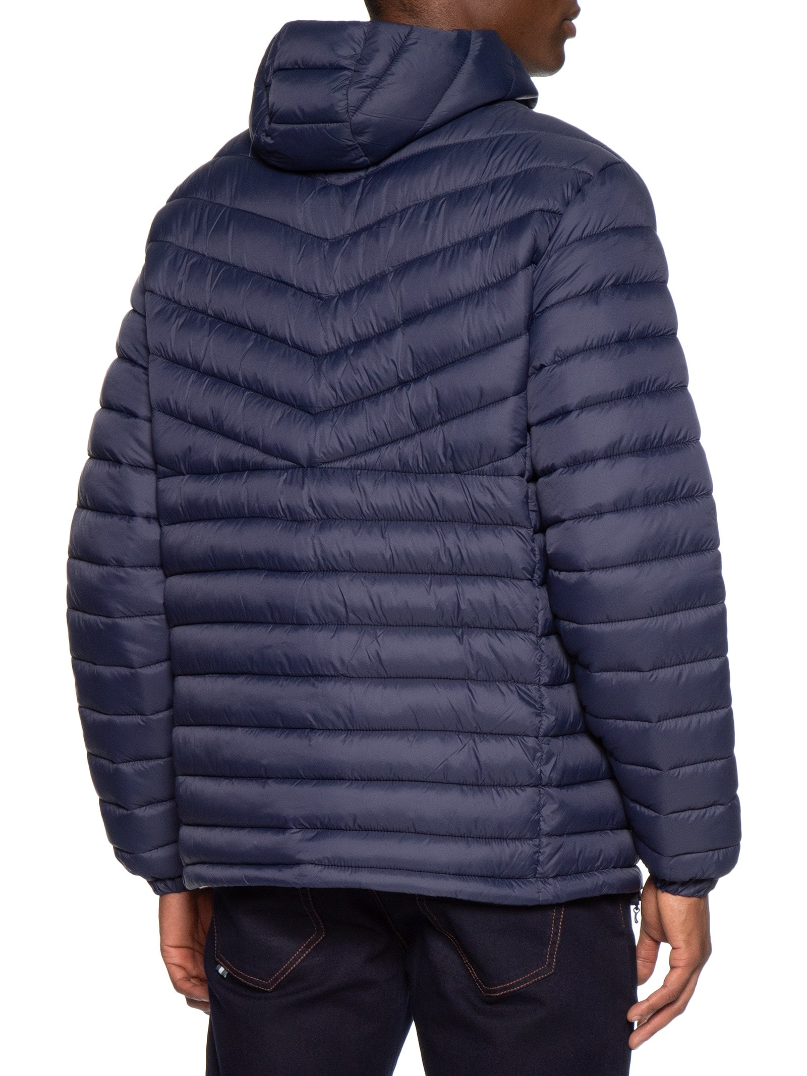 Jaqueta Masculina Puffer Uptown Color Bird Azul Reserva