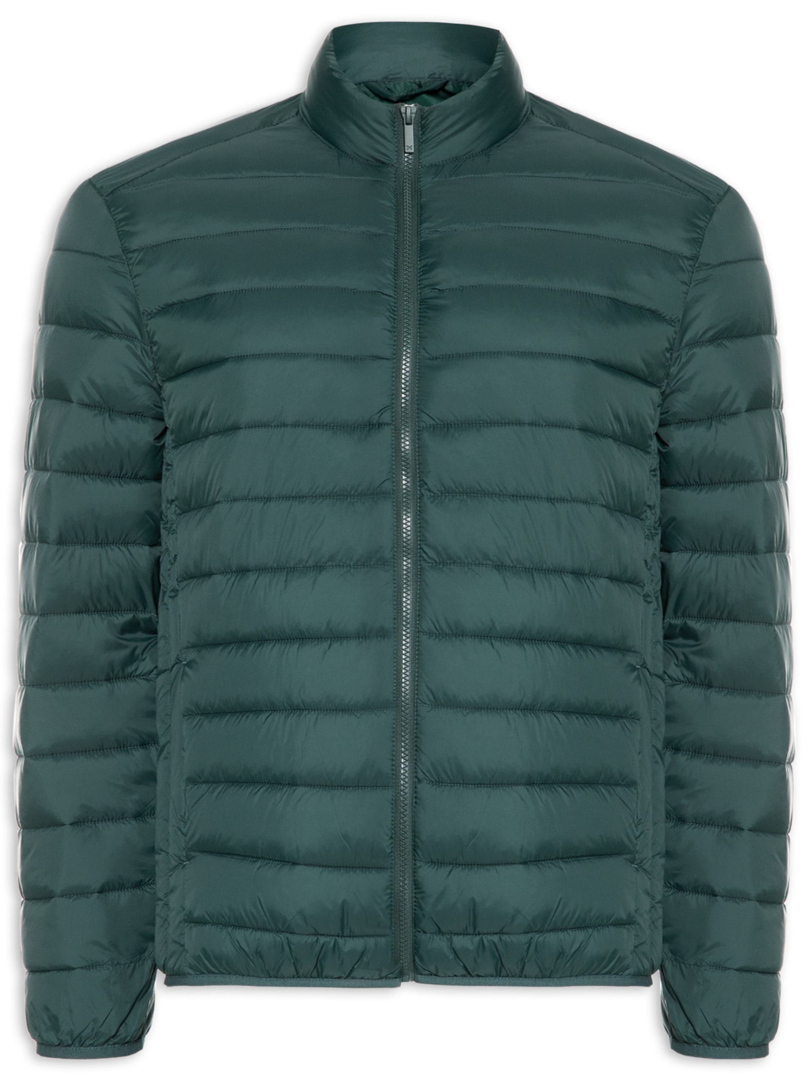 Jaqueta Masculina Puffer Verde Hering