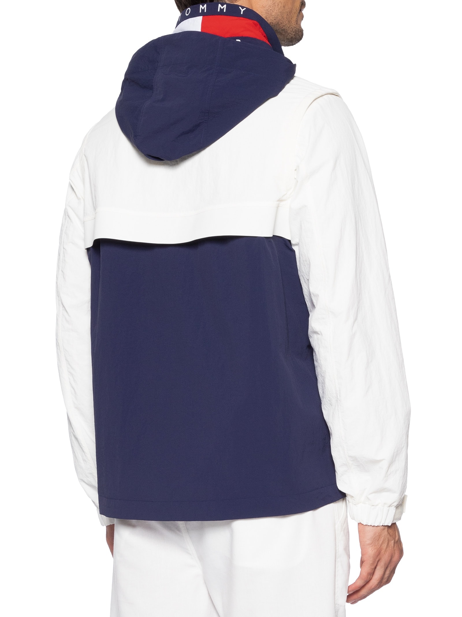 Jaqueta Masculina Regatta Us Sailgp Colorblock Branco Tommy Hilfiger